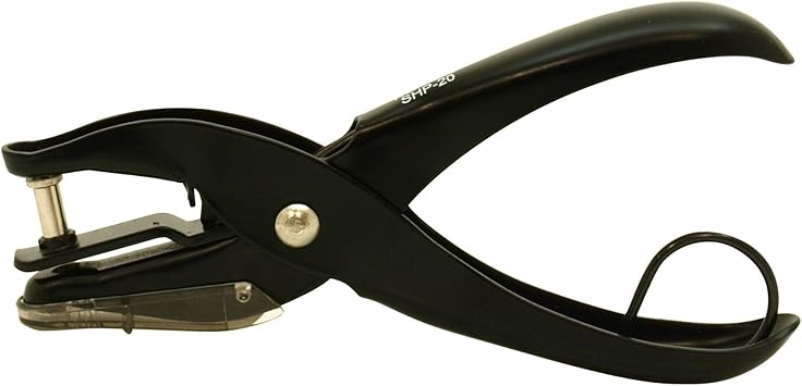 Amazon ワンホールパンチ Bk ブラック Shp 穴あけパンチ 文房具 オフィス用品