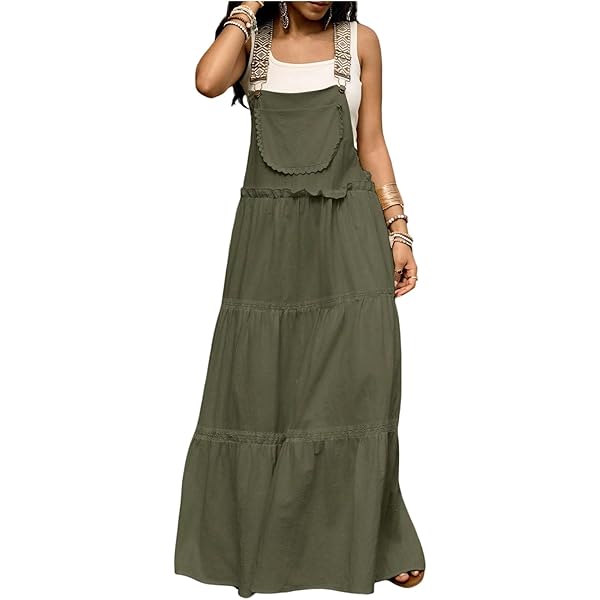 green emerald velvet dress Pinafore Dress, Sleeveless Maxi Dress main image 1