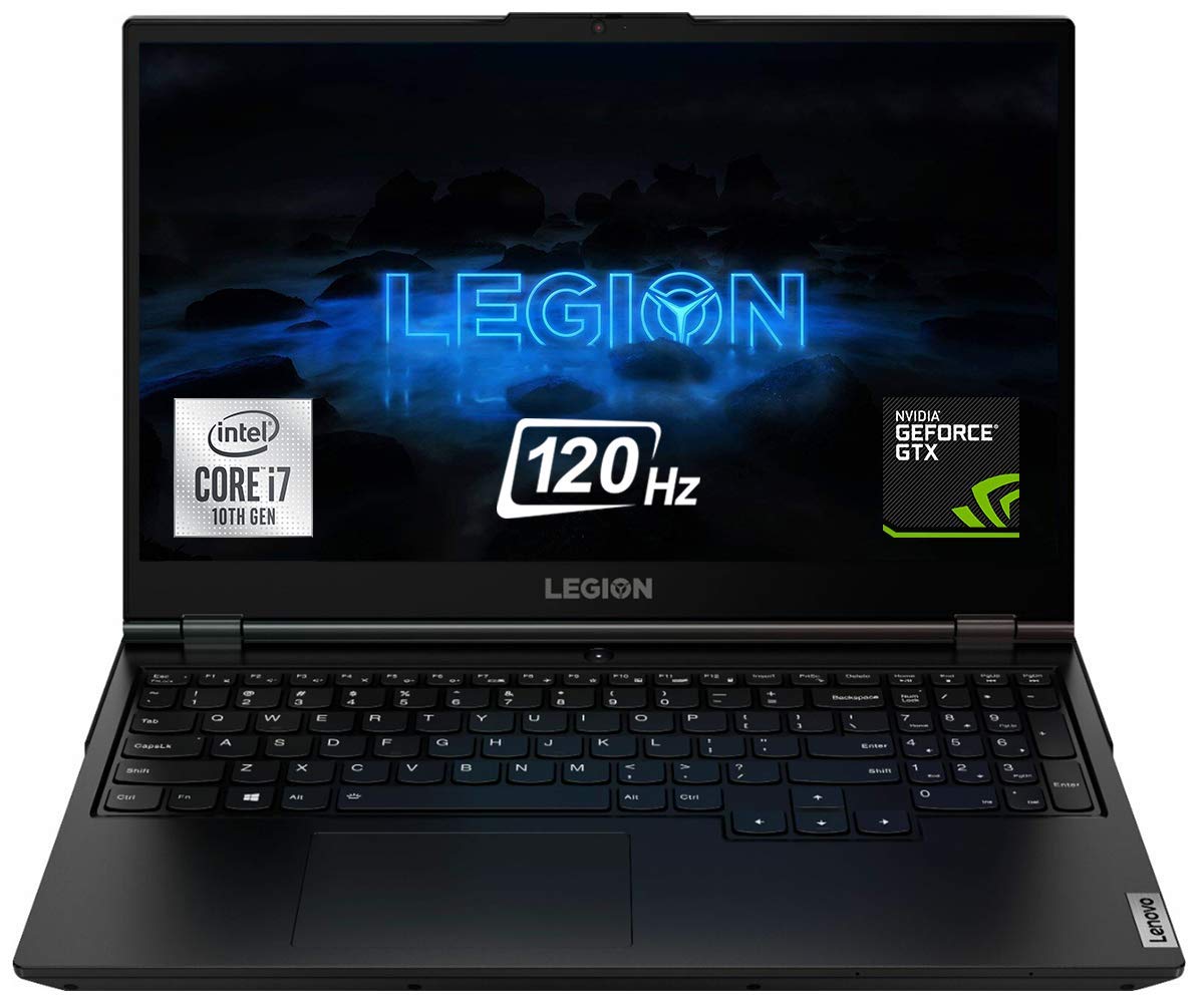 Lenovo Legion Gaming Laptop, FHD 120Hz IPS Display, i7-10750H, GTX  1660Ti, 32GB RAM, 1TB SSD 2TB HDD, Backlit Keyboard, Webcam, VR Ready