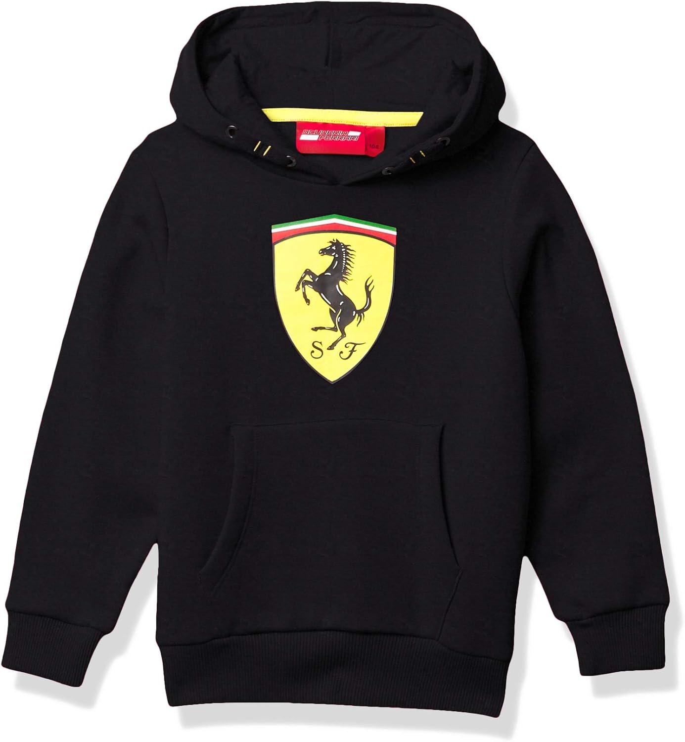 Youth Formula 1 Scuderia Ferrari Team Sweatshirt Hoodie, Black, Kids XS ...