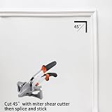 Gaahing Peel and Stick Wall Molding Trim 3m x 6cm Self-Adhesive view 5