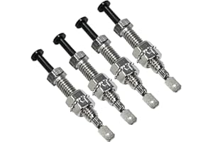 EATAKWARD Adjustable Door Pin Switch, Heavy Duty Door Pin Switch, Universal Bonnet Light Hood Screw for Car Truck Bonnet Alar