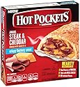 Hot Pockets, Steak and Cheddar, 2 sandwiches, 9 oz (Frozen)