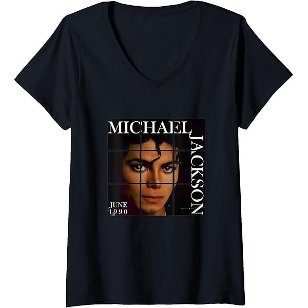 Amazon.com: Womens Michael Jackson Bad World Tour 1988 Black