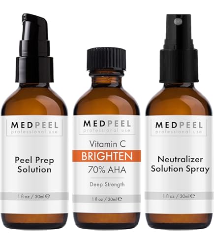 Amazon.com: MedPeel Glycolic Acid 50% Essential Peel Kit, Includes