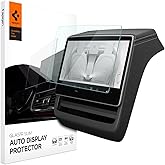 Spigen Tempered Glass Screen Protector [GlasTR Slim] designed for Tesla Model 3 (2024/2025/2026), Model Y Juniper (2025/2026)