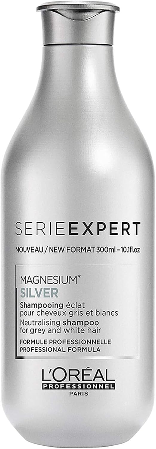 L'Oreal Professionnel Serie Expert Silver Shampoo 300ml Double, 600 ml (Pack of 1)