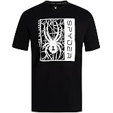 Spyder Mens T-Shirts - Soft Cotton Blend Crewneck Short Sleeve Graphic Tees for Men - Streetwear Graphic Casual Mens Shirts