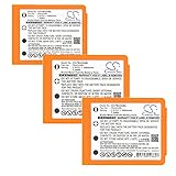 3 pcs Replacement Battery for HBC BA223030 BA223000