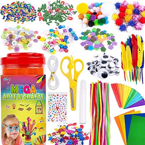 Liberry Arts and Crafts Supplies for Kids Craft Art Supply Kit for