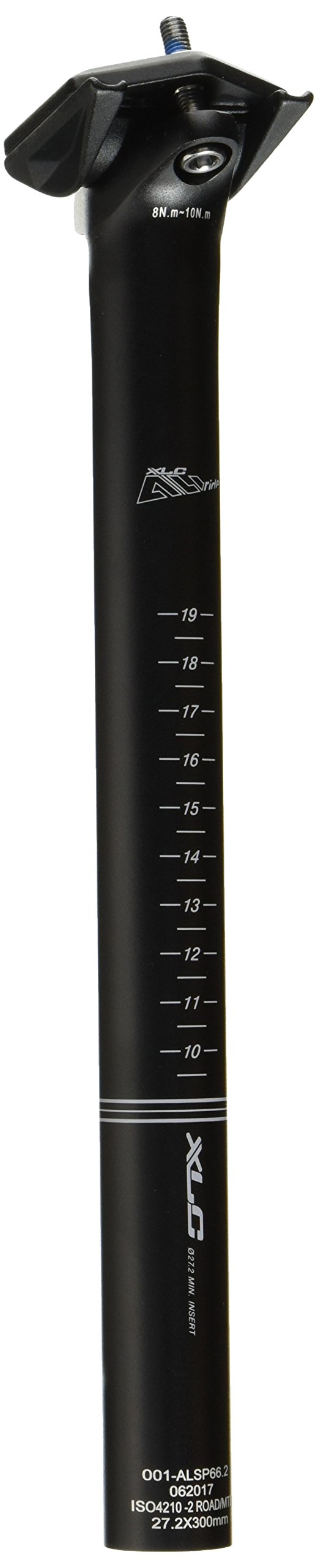 XLC Unisex Adults Sp-o01 All Ride SP O01 Seat Post, Black, 300 mm UK