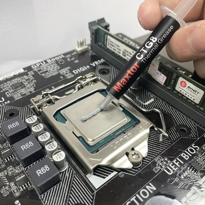 Générique CTG8 Wärmeleitpaste mit hoher Leistung, Spritze 2 g, 12,8 W/m·K, für Intel AMD CPU und GPU 2