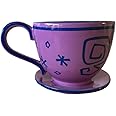 Disney Alice in Wonderland Mad Tea Party Lavender Purple Teacup Mug