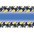 Unique Batman Multicolor Rectangular Blue Table Cover - 54" x 84" (1 Pc) - Durable Plastic Material, Perfect for Kids' Parties and Birthday Celebrations