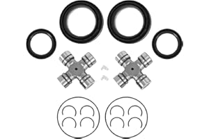 RALZAOTO Front Axle Seal & U Joint Kit Compatible with Ford F250 F350 F450 F550 Super Duty Excursion with Dana 50/60 1998-2005 Replace# 2002692 50381 50491 SPL55-4X 41784-2