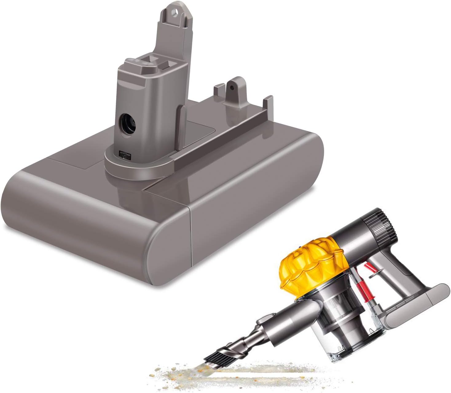 ARyee DC31 Battery Compatible with Dyson Handheld Vacuum Cleaner DC31 DC34 DC35 DC44 DC45 Type B - Image 5