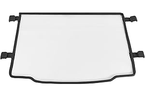 HECASA Full Windshield Compatible With 2015-2025 Polaris Ranger 500 / 570 Midsize Profit Cage UTV Front Windshield Windscreen