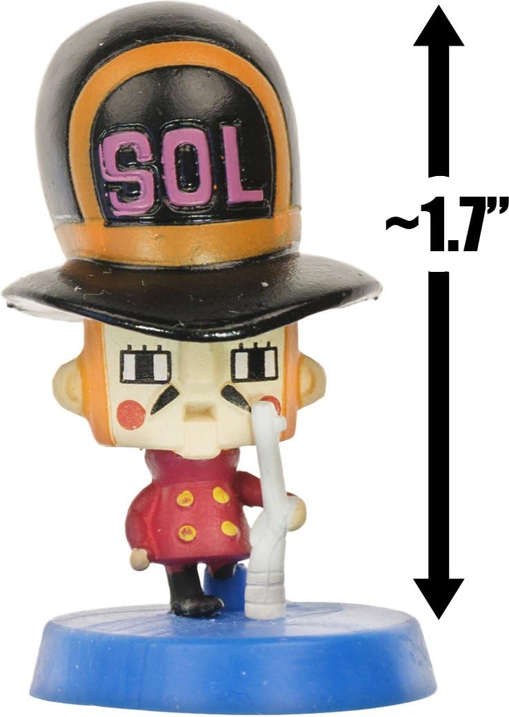 Amazon Com One Piece One Legged Soldier 1 7 Anichara Heroes X Dressrosa Arc Mini Figure Series Japanese Import Toys Games
