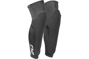 TSG Dermis Pro A Knee & Shin Guard – Lightweight, Slim-Line BMX & Enduro Pads with ACF Impact Foam, Softshell Construction, Breathable Spandex Sleeve, Ergonomic Fit, Abrasion-Resistant, Flexible & Comfortable - Pull Over Design