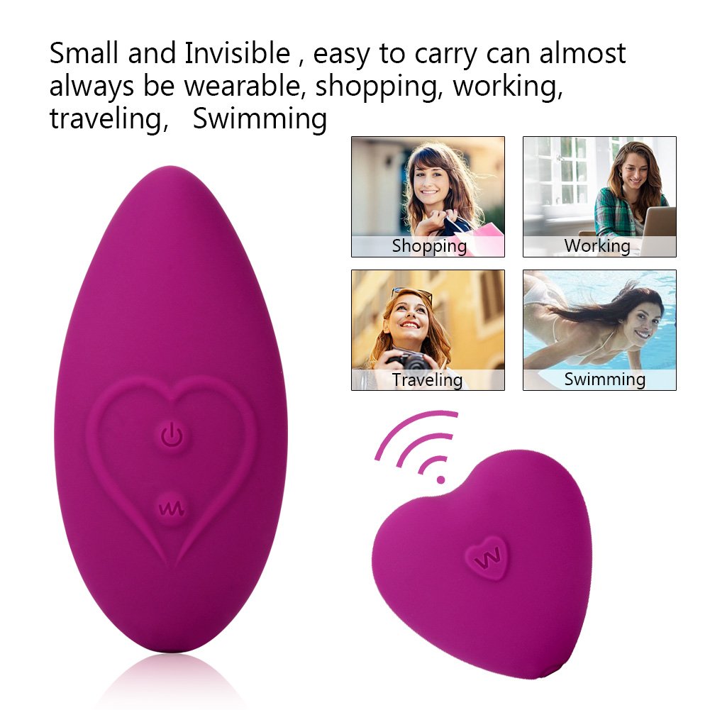 Wearable Panty Vibrator Wireless Remote Butterfly Vibrators Vibrating Panties Clitoris Stimulation,Waterproof Whisper Quiet Rechargable 10 Vibration Patterns Clitoral Stimulator for Women Couples