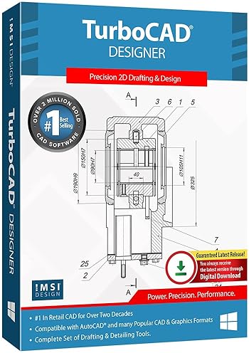 CAD & Graphic Design - TurboCAD 2020 Designer