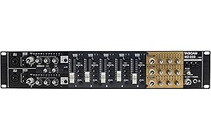 Tascam 7-Channel 3-Zone Rackmount Audio Mixer With Voice Priority (MZ-223)