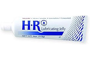 NASCO HR Pharma Sterile Lubricating Jelly 4 oz tube with Flip-Top Cap