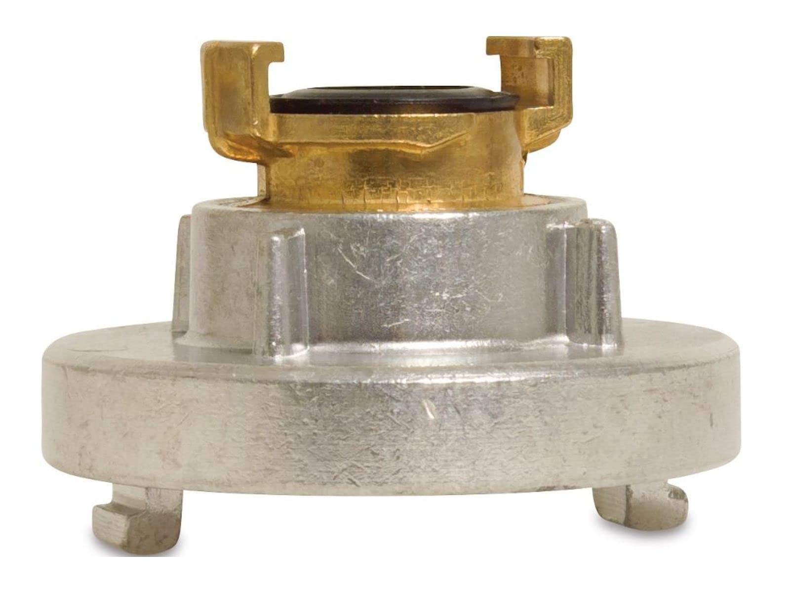 tecuro - Storz Coupling - Type C-52 to Geka Garden Hose Connection - Material Aluminium/Brass - Working Pressure up to 12 Bar