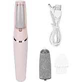 Pongnas Portable Electric Feet Callus Remover Rechargeable, Professional Foot File Scrubber Pedicure Tools with 2 Gears, Pedicure Tools kit Feet Care for Dead Skin Cracked Heels