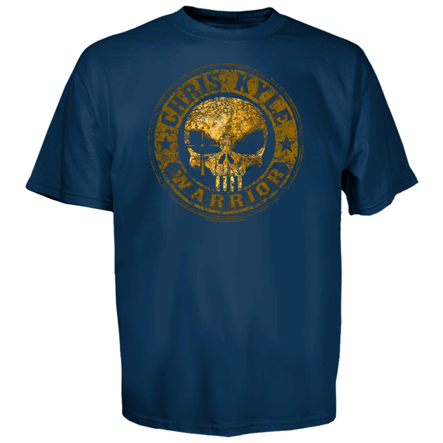 Chris Kyle Frog Foundation Warrior Seal T Shirt Blue 5726 | Jznovelty