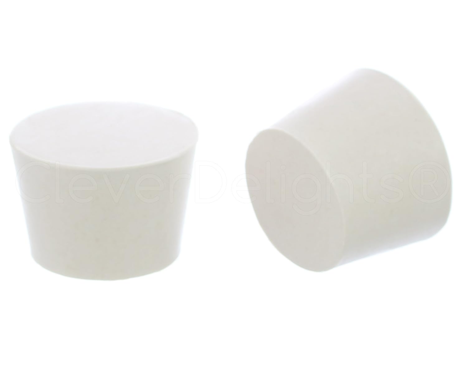 10 Pack CleverDelights Solid Rubber Stoppers Size 9 45mm x 37mm