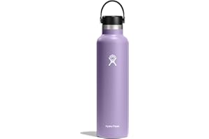 Hydro Flask Water Bottle - Insulated Stainless Steel - Non Spill, Leakproof in 24 Oz Moonshadow Purple