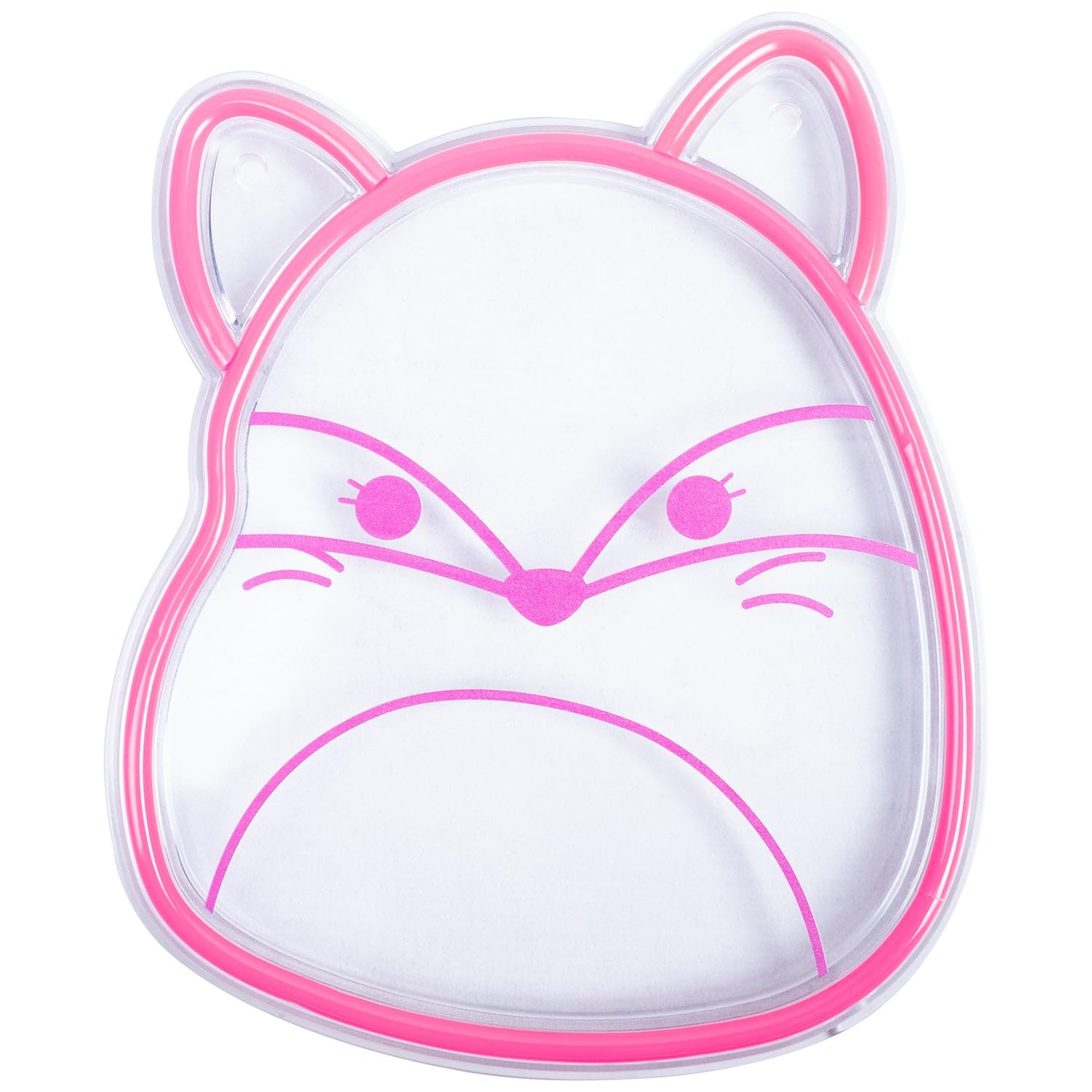 Fizz Creations Squishmallows Fifi The Fox Neon Wall Light | Officially Licensed | USB Powered | Vibrant Pink Light | Wall Mount Options.Mood Light. LED Lights Neon Effect.