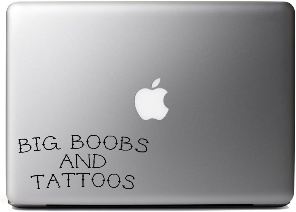 Big Boobs and Tattoos Vinyl Sticker Laptop iPhone Cell Decal