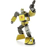 Metal Earth Fascinations Transformers Bumblebee Color 3D Metal Model Kit