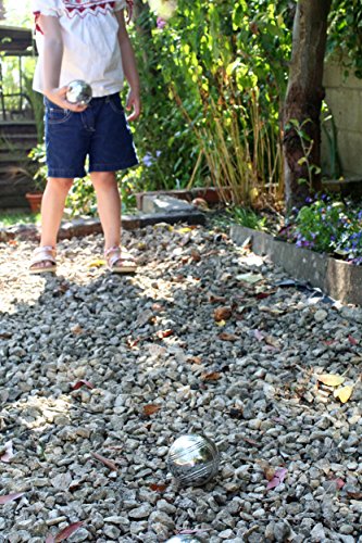 Big Game Hunters 8 Boules Set mit Rostschutz und Luxuriöser Tragetasche aus Segeltuch - Robustes 8 Boules Set, Poliert und Graviert Offizielle Größe – Bild 6