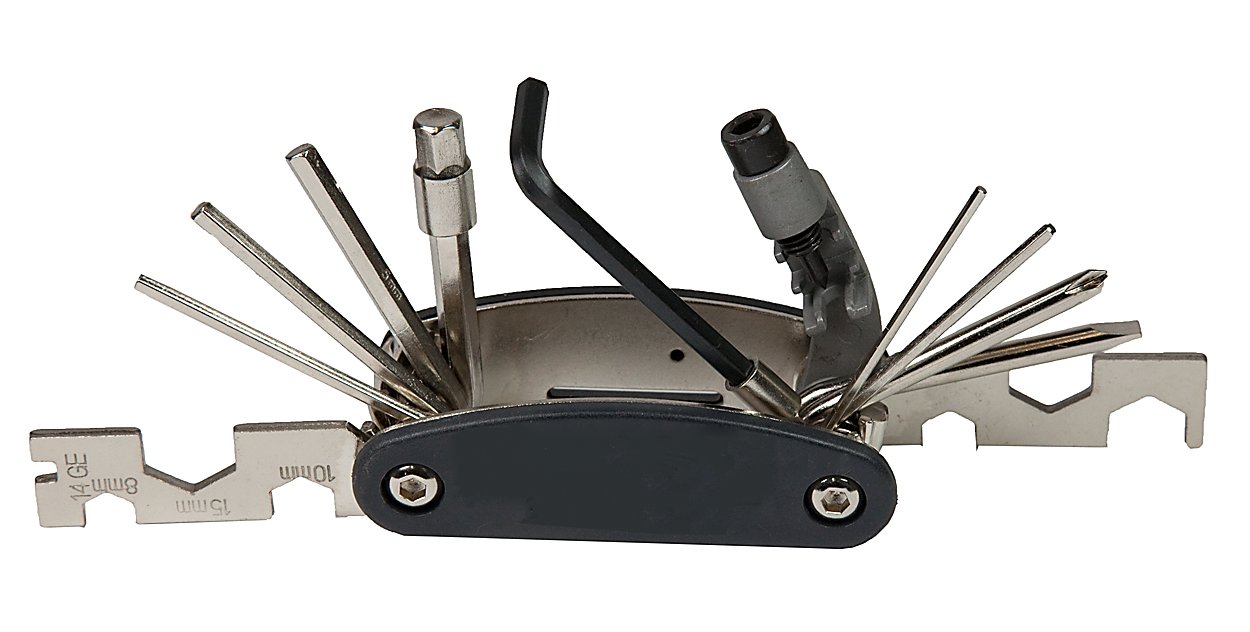 Sport Direct 18 Piece Bike/Bicycle Multi Function Pocket Tool Set