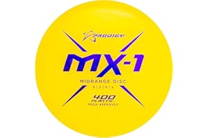 Prodigy Disc 400 MX-1 | Very Overstable Disc Golf Midrange | Handles Any Wind or Power | Consistently Overstable in Any Conditions | Durable & Gummy 400 Plastic | Colors May Vary