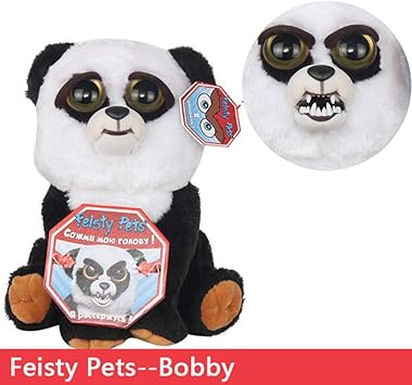 stuffed animal angry face