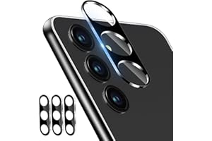 3 Pack Dengduoduo Camera Lens Protector for Samsung Galaxy S24 Plus, Tempered Glass Camera Protector Back Lens Cover, Ultra HD, 9H Hardness, Anti-Scratch, Case Friendly, Easy to Install [No Affect on Night Shots]