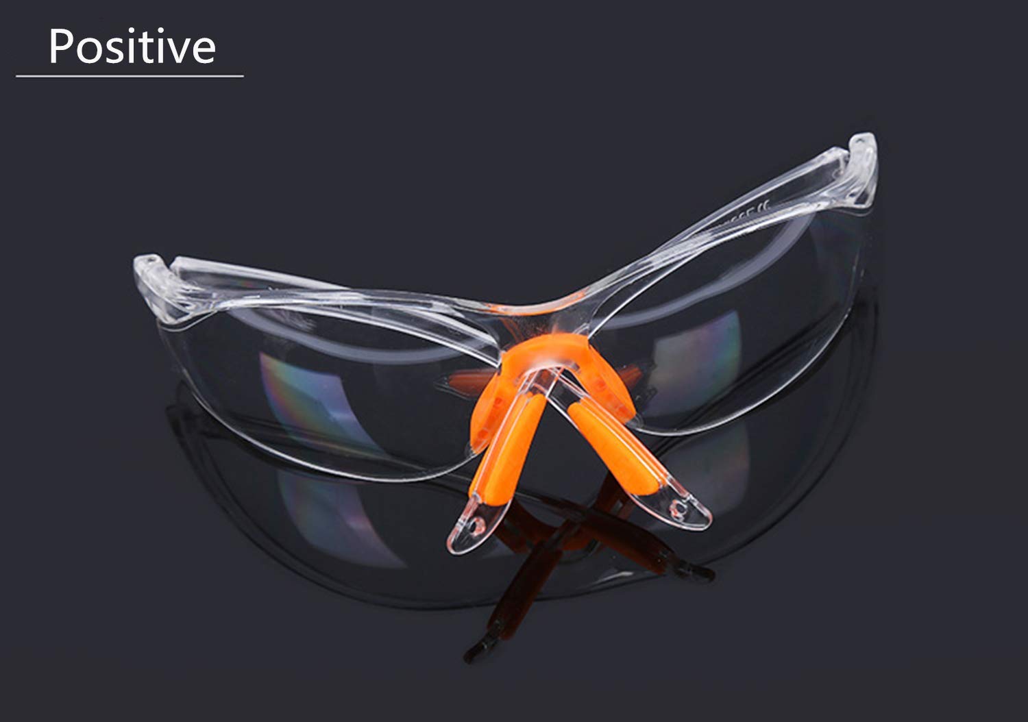 HONGCI 10 Pack Safety Glasses, Clear Goggles, Protection, Shatterproof, Anti-Fog Coating, Unisex, Age 8+ - Image 4