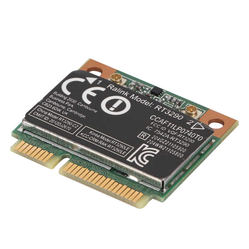 Sutinna Network Card, RT3290 Wi-Fi Wireless Network Card 150Mbps For Mini PCI-E Port Computer