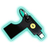 Cover Case Keychain for Yubikey 5C NFC