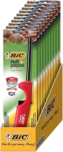 BIC Multi-purpose Candle Edition Lighter, White, 1 Pack