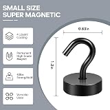 Neosmuk 40lb Magnetic Hooks with Steel Tube Pack of 6 view 7
