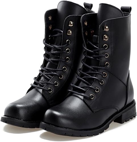 Amazon ジルア レースアップ ショート ブーツ 22 0cm 26 5cm ローヒール 靴 紐 ブラック レディース 成人式 卒業 袴 卒業式 ブーツ 062 G Rua ジルア ブーツ ブーティ