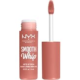 NYX PROFESSIONAL MAKEUP Smooth Whip Matte Lip Cream, Long Lasting, Moisturizing, Vegan Liquid Lipstick - Cheeks (Soft Pinky Nude)