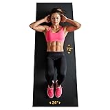 Rubber King Multi-Purpose Exercise Mat - 2' x 6' x