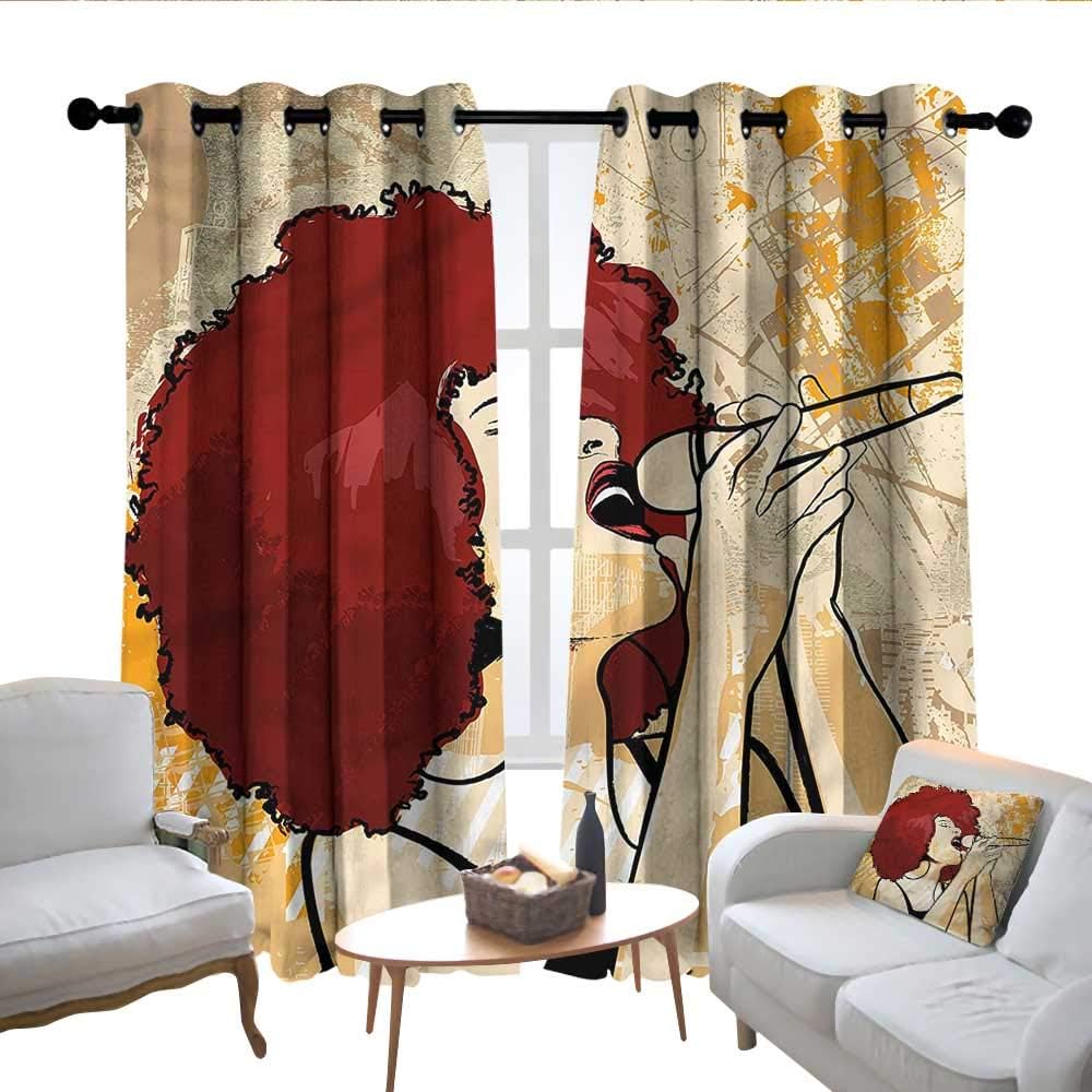 Amazon Com Lewis Coleridge Modern Farmhouse Country Curtains Afro