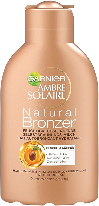 Garnier Ambre Solaire Self-Tanning Perfect Bronzer Milk 200ml Golden Tan